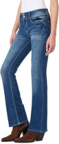 WallFlower Luscious Curvy Bootcut Jeans for Women, Sizes 0-24