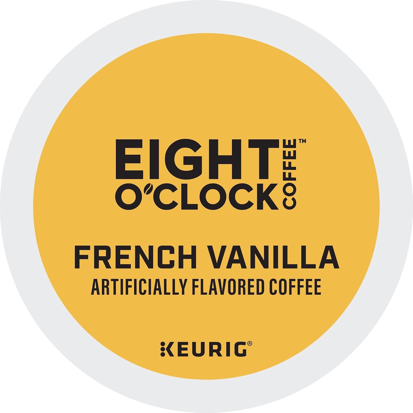 Eight O'Clock Coffee Hazelnut, Single-Serve Keurig K-Cup Pods, Flavored Medium Roast Coffee Pods, 96 Count