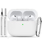 Ljusmicker for AirPods 4 Case 2024 with Cleaner Kit,Milk Tea