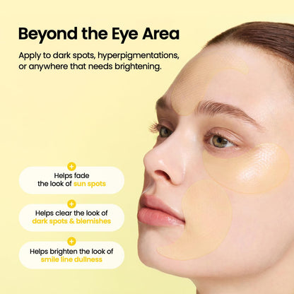 BIODANCE Hydrogel Eye Patches for Under Eye, Vita Niacinamide (60 Count)