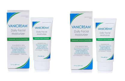 Vanicream Daily Facial Moisturizer, Lightweight, Non-Greasy, 3 Fl Oz