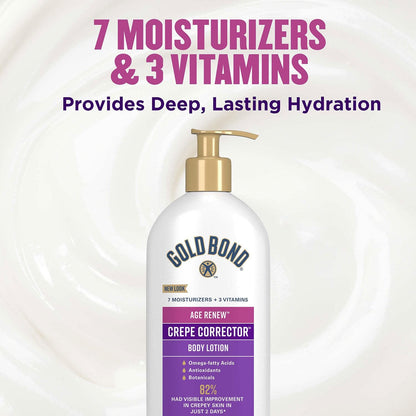Gold Bond Age Renew Crepe Corrector Body Lotion, 14 Oz
