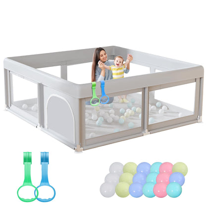 Hiaksedt Baby Playpen 50x50 Inch, Play Pens for Babies and Toddlers