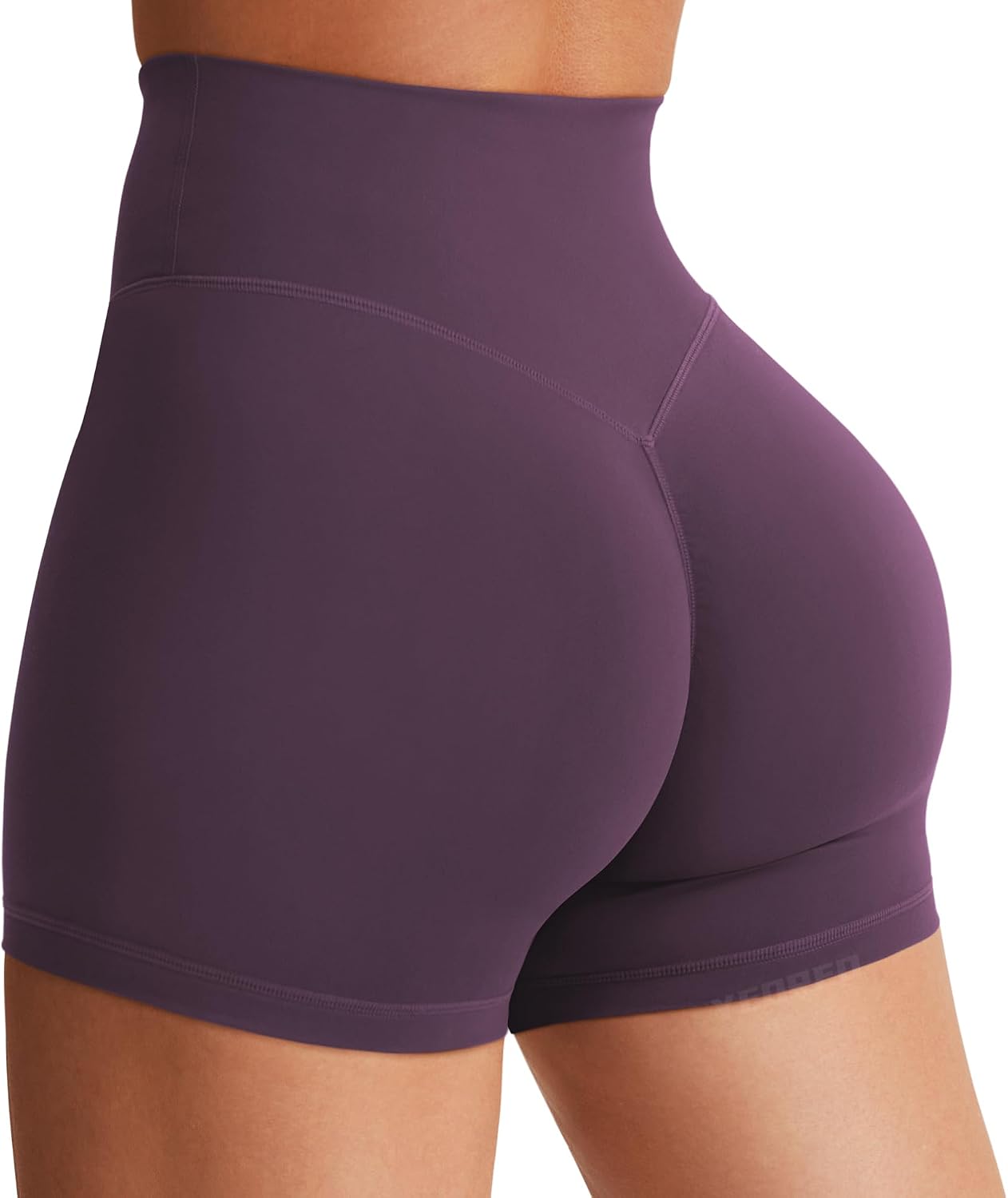 YEOREO SoftHue Women's Biker Shorts Workout Hidden Scrunch Gym Shorts