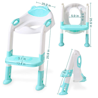 Potty Training Toilet for Toddlers, 2-in-1 Potty Training seat, Anti-Slip