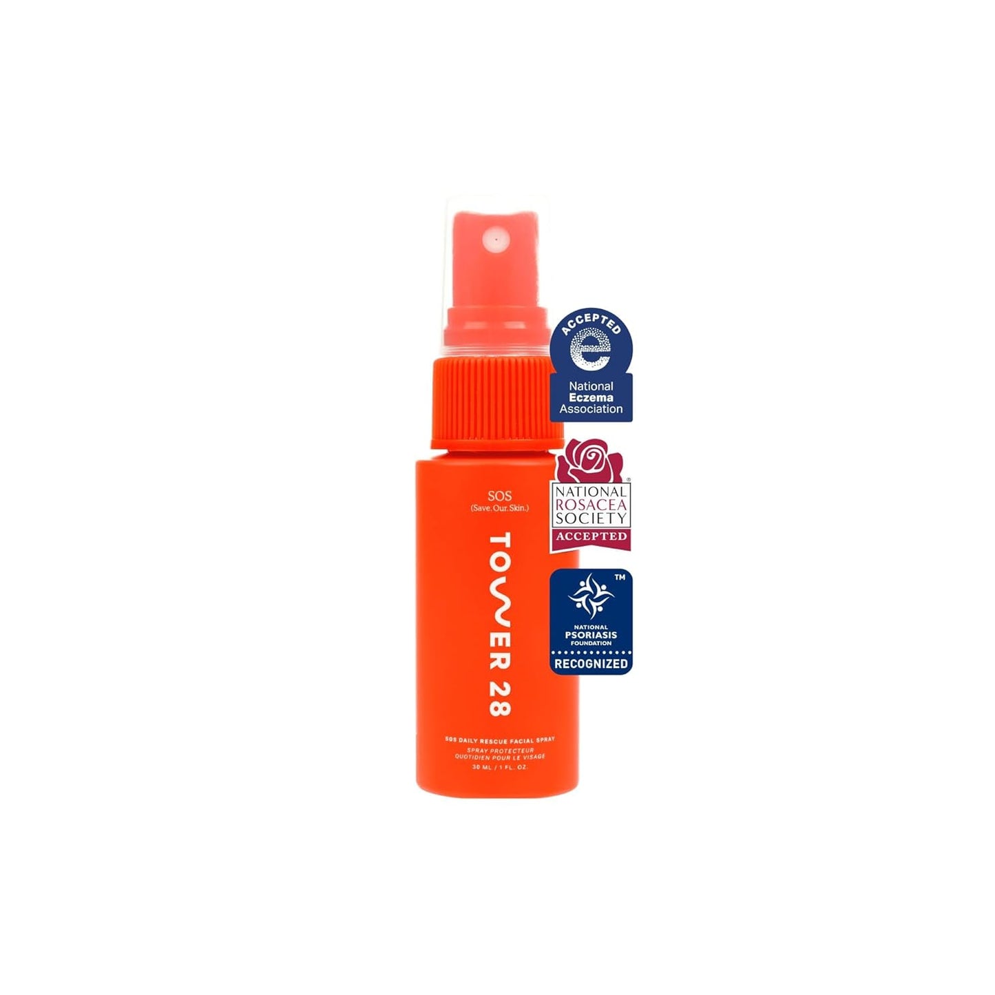 Tower 28 SOS Daily Rescue Soothing Hypochlorous Acid Spray for Face (1 oz)