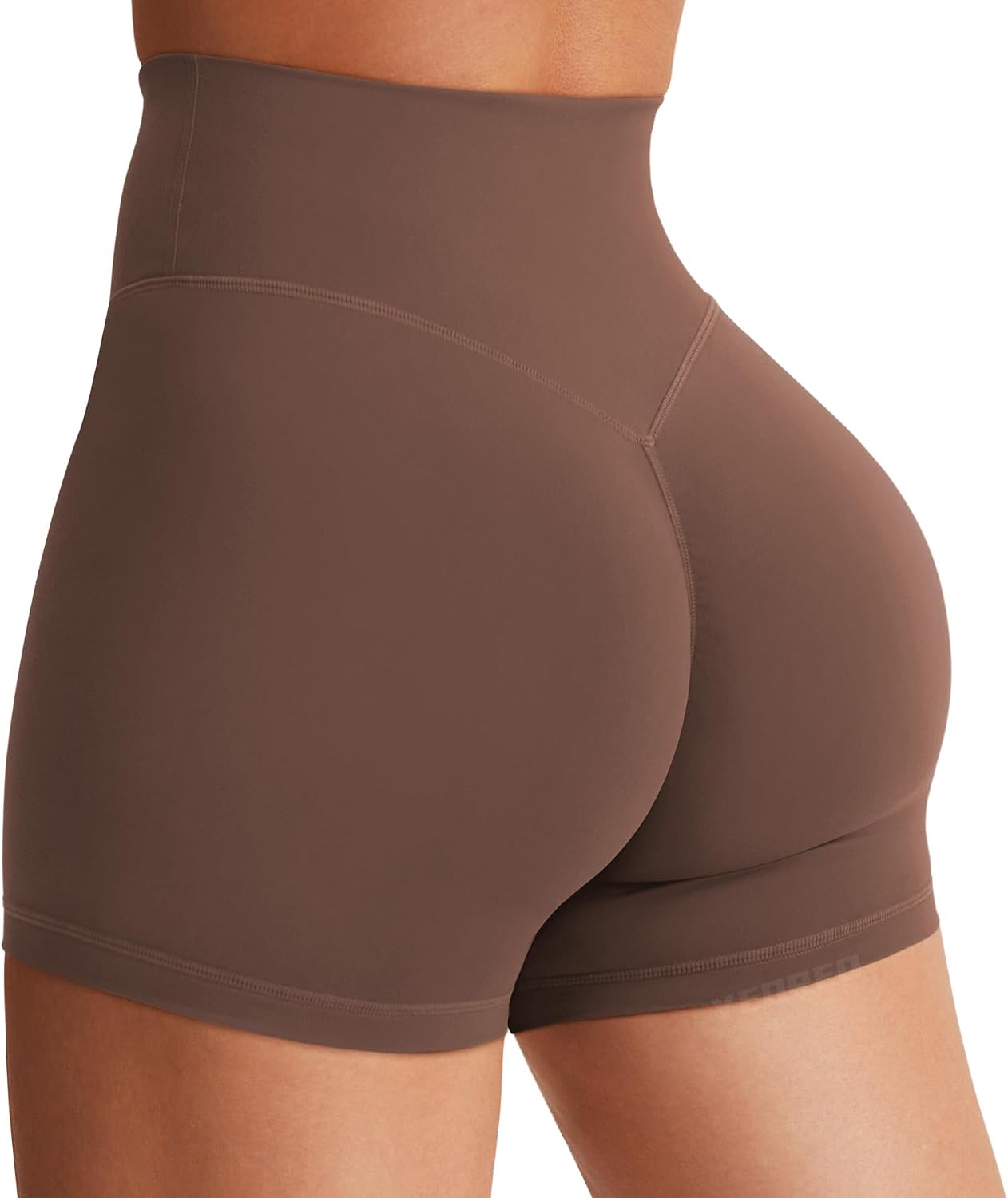 YEOREO SoftHue Women's Biker Shorts Workout Hidden Scrunch Gym Shorts