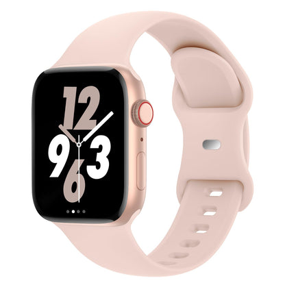 Sport Band Compatible with Apple Watch 38mm 40mm 41mm 42mm 44mm 45mm 46mm 49mm, Replacement Soft Silicone Strap Wristbands for iWatch Series 11/10/9/8/7/6/5/4/3/2/1 Ultra SE Women Men, Space Gray