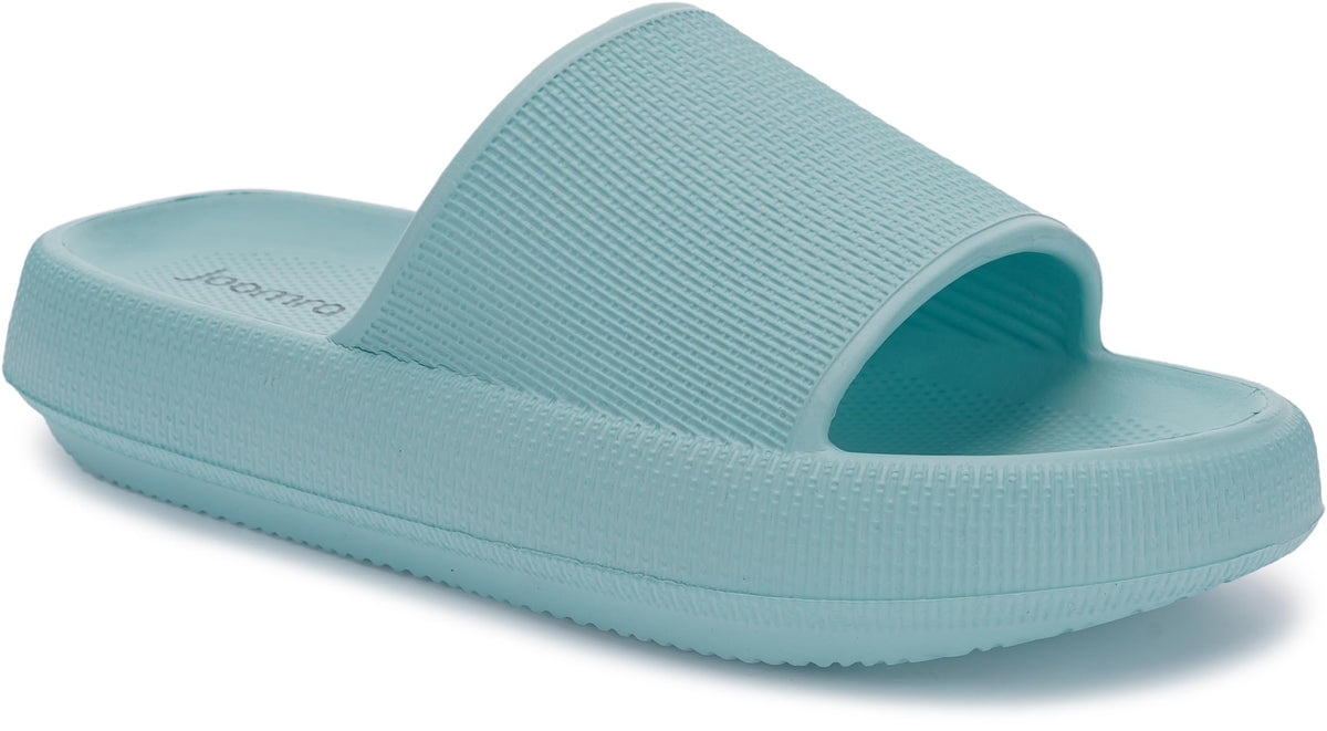 Joomra Pillow Slippers for Women and Men Thick Sole Ultra Cushion Slides