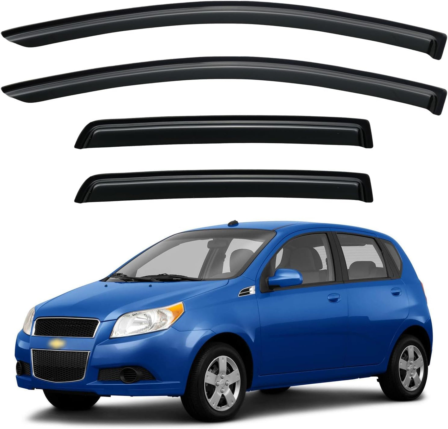 Window Visors Rain Guards for 2020-2025 Nissan Sentra