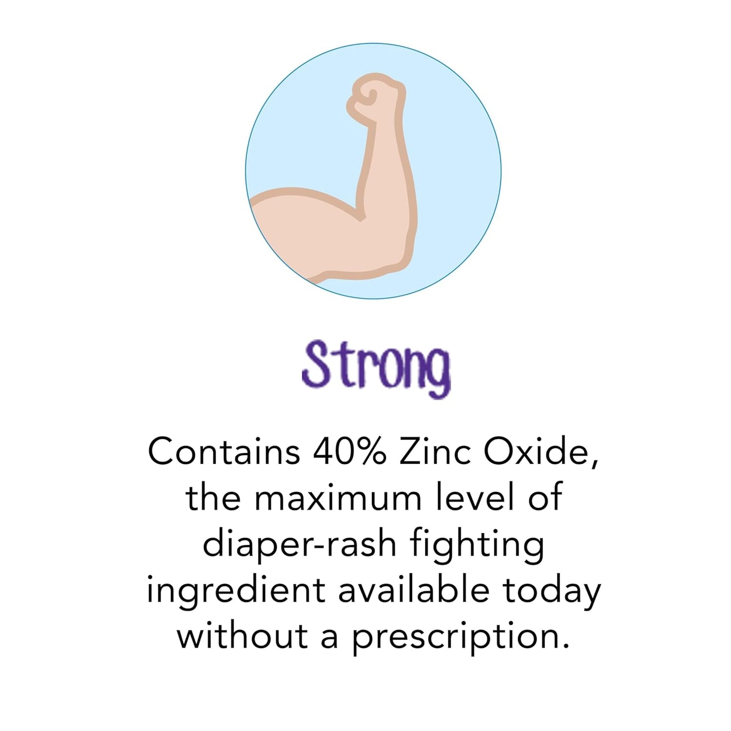 Desitin Maximum Strength Diaper Rash Paste, 40% Zinc Oxide, 4.8 oz