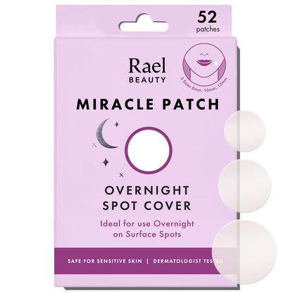Rael Miracle Invisible Spot Cover Hydrocolloid Acne Pimple Patches (96 Ct)