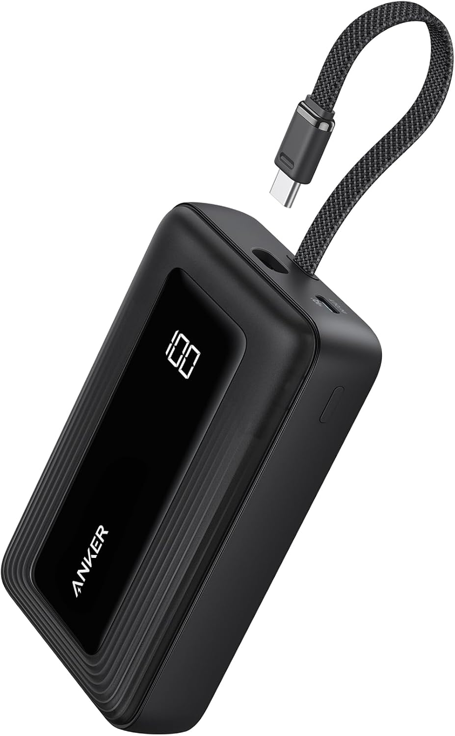 Anker Zolo Power Bank,20,000mAh 30W Portable Charger with Built-in USB-C