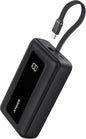 Anker Zolo Power Bank,20,000mAh 30W Portable Charger with Built-in USB-C