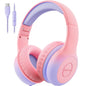EarFun K1 Kids Headphones Wired with Mic, Volume Limit Headphones for Kids