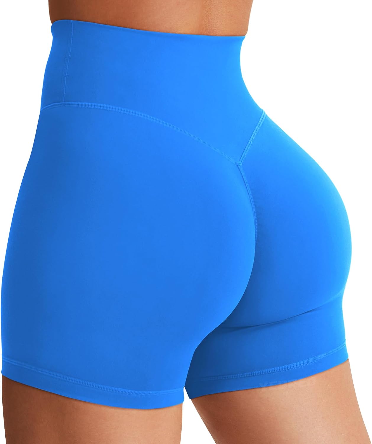 YEOREO SoftHue Women's Biker Shorts Workout Hidden Scrunch Gym Shorts