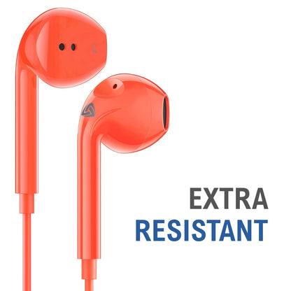 LUDOS Zenith USB C Headphones for iPhone 17 16 15 Pro Max Plus Air iPad Pro Air, 5 Years Warranty, USB-C Earbuds for Samsung Galaxy S24 S23 Ultra S22 S21 S20 A55 A54 A53, USB Type C Earphones - White