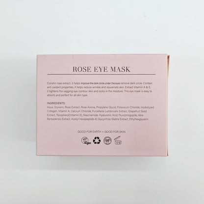 PEAUAMIE Under Eye Patches Gold and Hyaluronic Acid for puffy eyes,Rose Eye Masks for Dark Circles and Puffiness skin care Smooth Wrinkles products 30 Pairs
