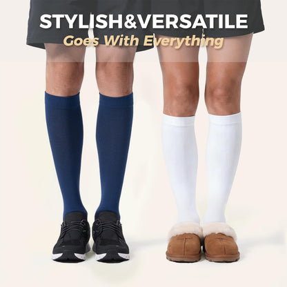 Compression Socks for Women and Men,15-20 mmHg Support(3 Pairs)