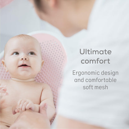 Angelcare Soft-Touch Baby Bath Support & Rinser Bundle, Aqua