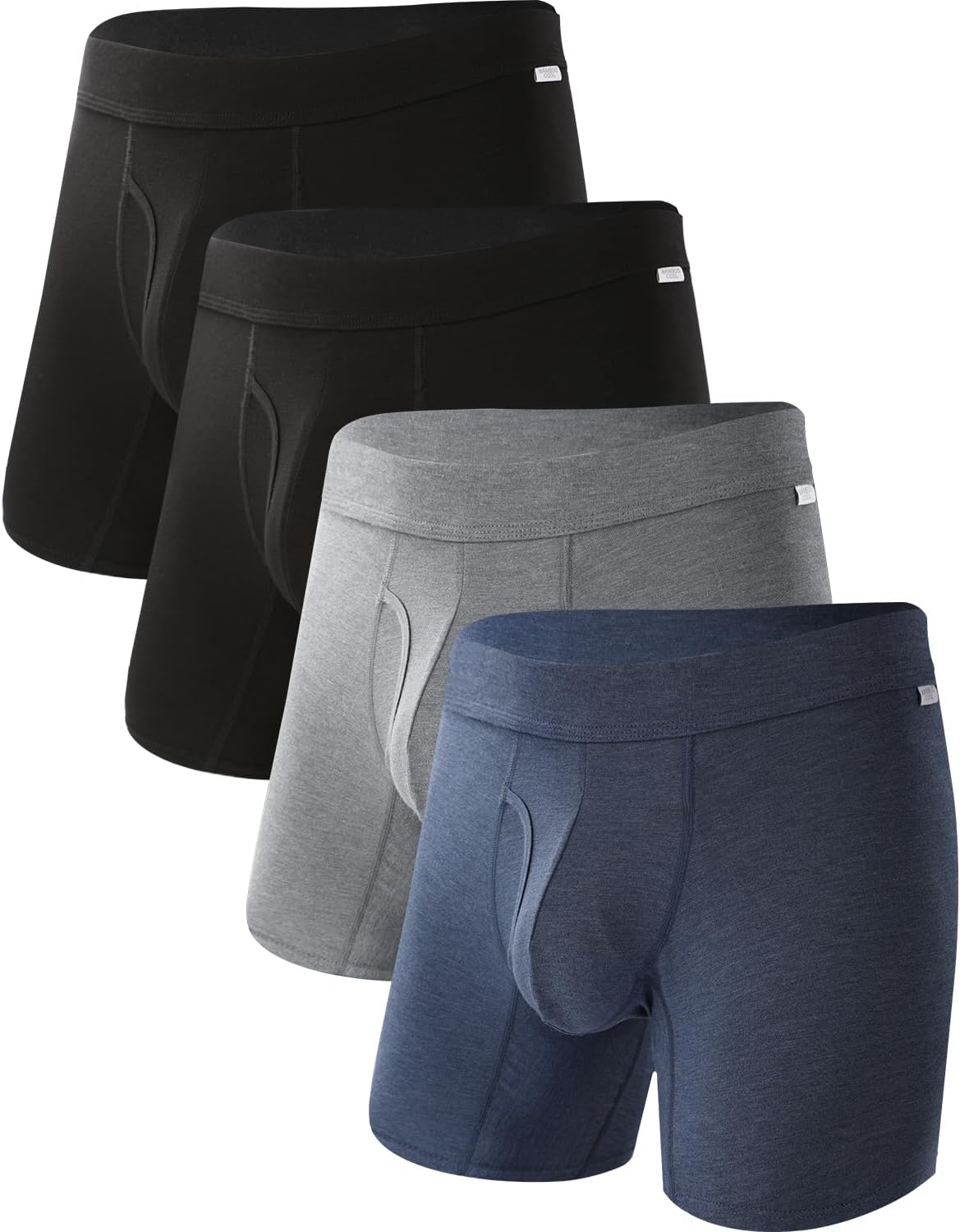 BAMBOO COOL Ultra Soft & breathable Mens Underwear Boxer Briefs Pack
