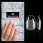 UNA GELLA 504Pcs Medium Pointed Almond Nail Tips, X-Soft Almond Gel Nails