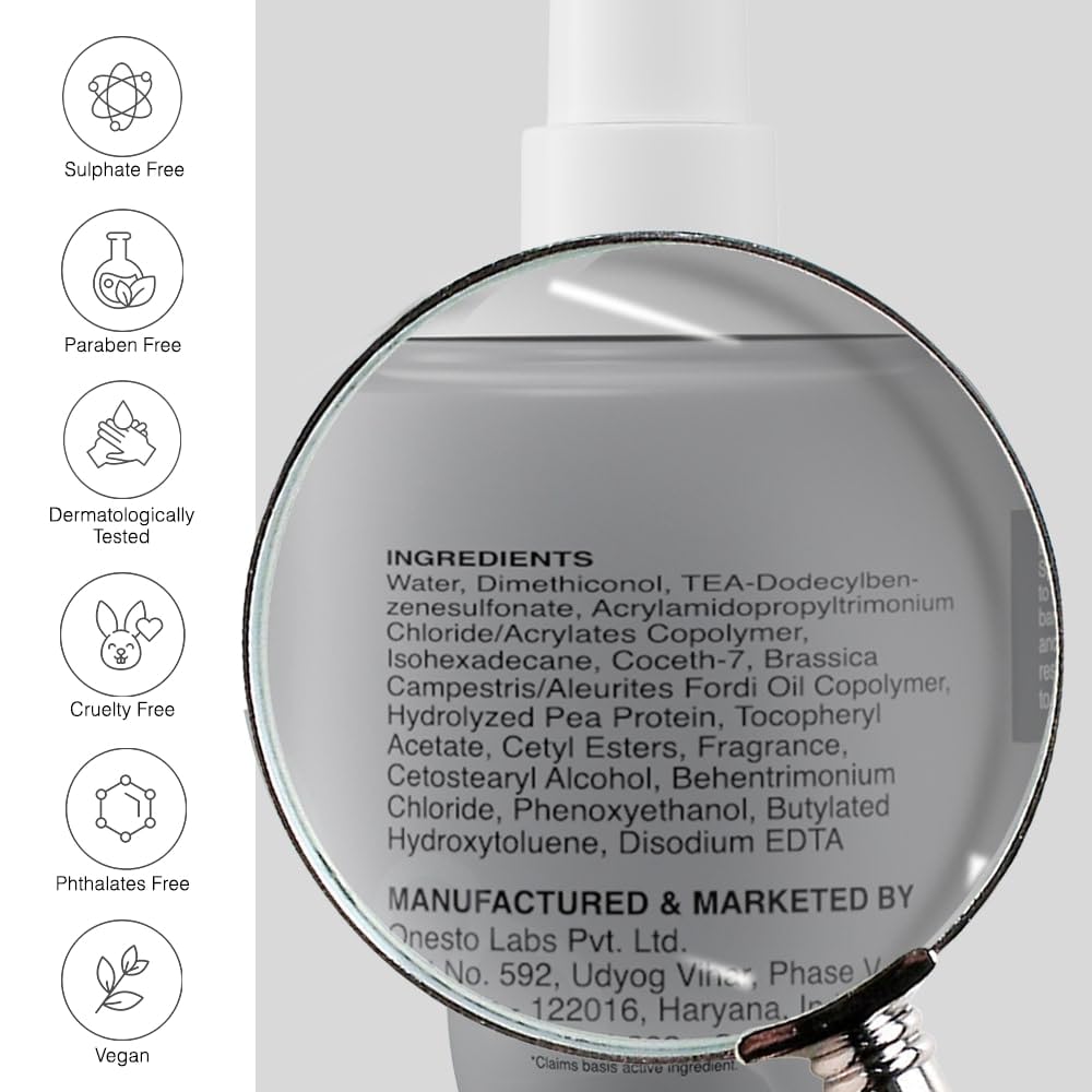 Bare Anatomy Nature x Science Rosemary Water Spray for Hair Growth & Hair Thickness with Rice Water |100% Natural Extract | Soft & Smooth Hair| Controls Hairfall| Non-Greasy & Fast Absorbing | 200ml