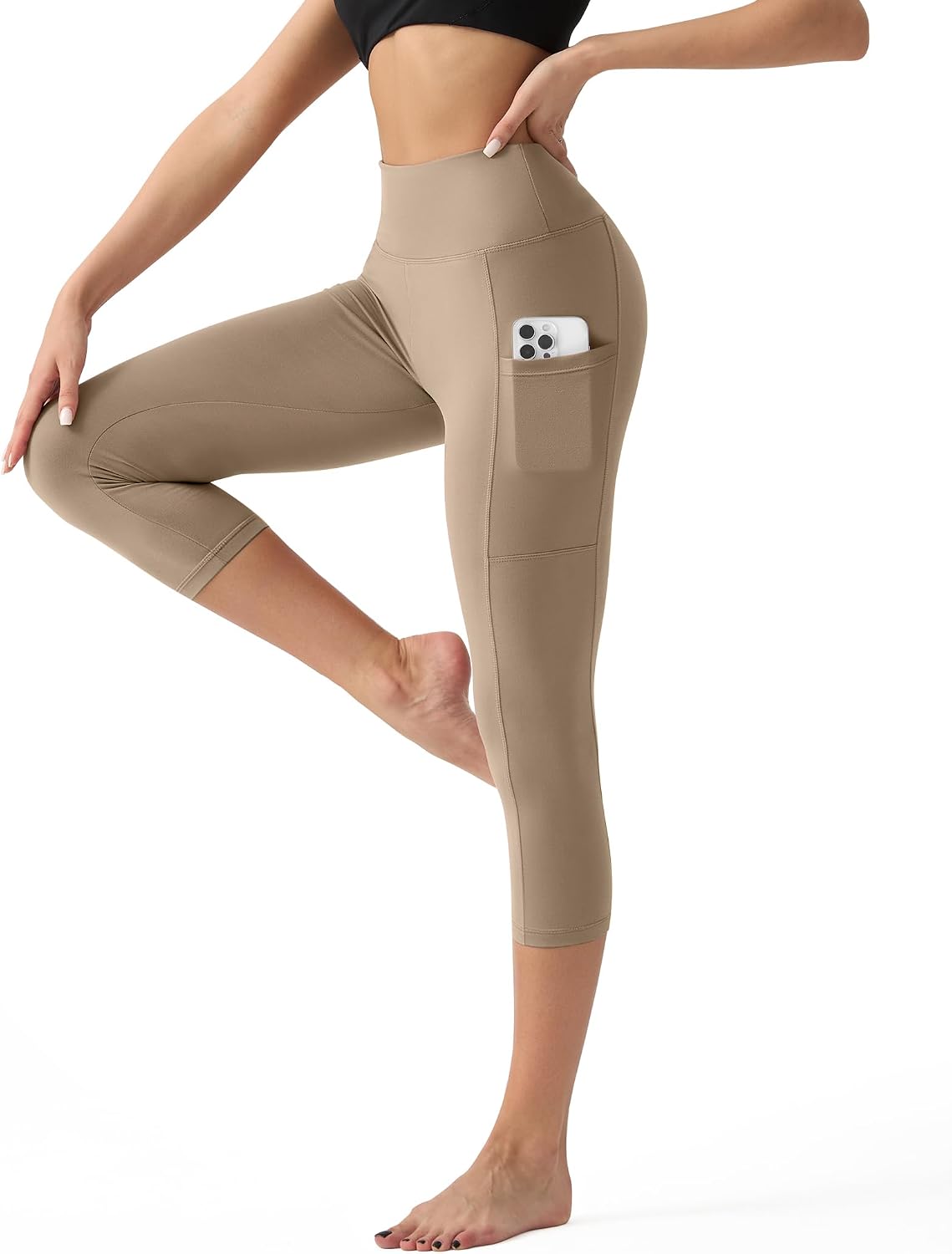 YUDSUD High Waisted Leggings for Women - Tummy Control Yoga Pants for Workout Running Athletic Women's Leggings Plus Size