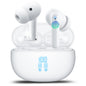 Wireless Earbuds, Bluetooth 5.4 Headphones Bass Stereo/Clear Calls, Black