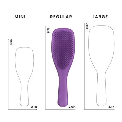 Tangle Teezer Ultimate Detangler Brush, Straight to Wavy, Liquorice Black