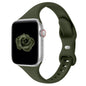 Thin Slim Band Compatible with Apple Watch 38mm 40mm 41mm 42mm 44mm 45mm 46mm 49mm, Replacement Silicone Sport Strap for iWatch Series 11/10/9/8/7/6/5/4/3/2/1 Ultra SE Women Men, Light Blush