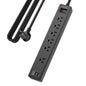 Yintar 6Ft Surge Protector Power Strip with 8 Outlets and 4 USB Ports