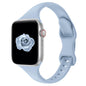 Thin Slim Band Compatible with Apple Watch 38mm 40mm 41mm 42mm 44mm 45mm 46mm 49mm, Replacement Silicone Sport Strap for iWatch Series 11/10/9/8/7/6/5/4/3/2/1 Ultra SE Women Men, Light Blush
