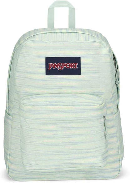 JanSport SuperBreak One Backpack - Durable, Lightweight Bookbag with 1 Main Compartment, Front Utility Pocket with Built-in Organizer - Premium Backpack, Bad Bows