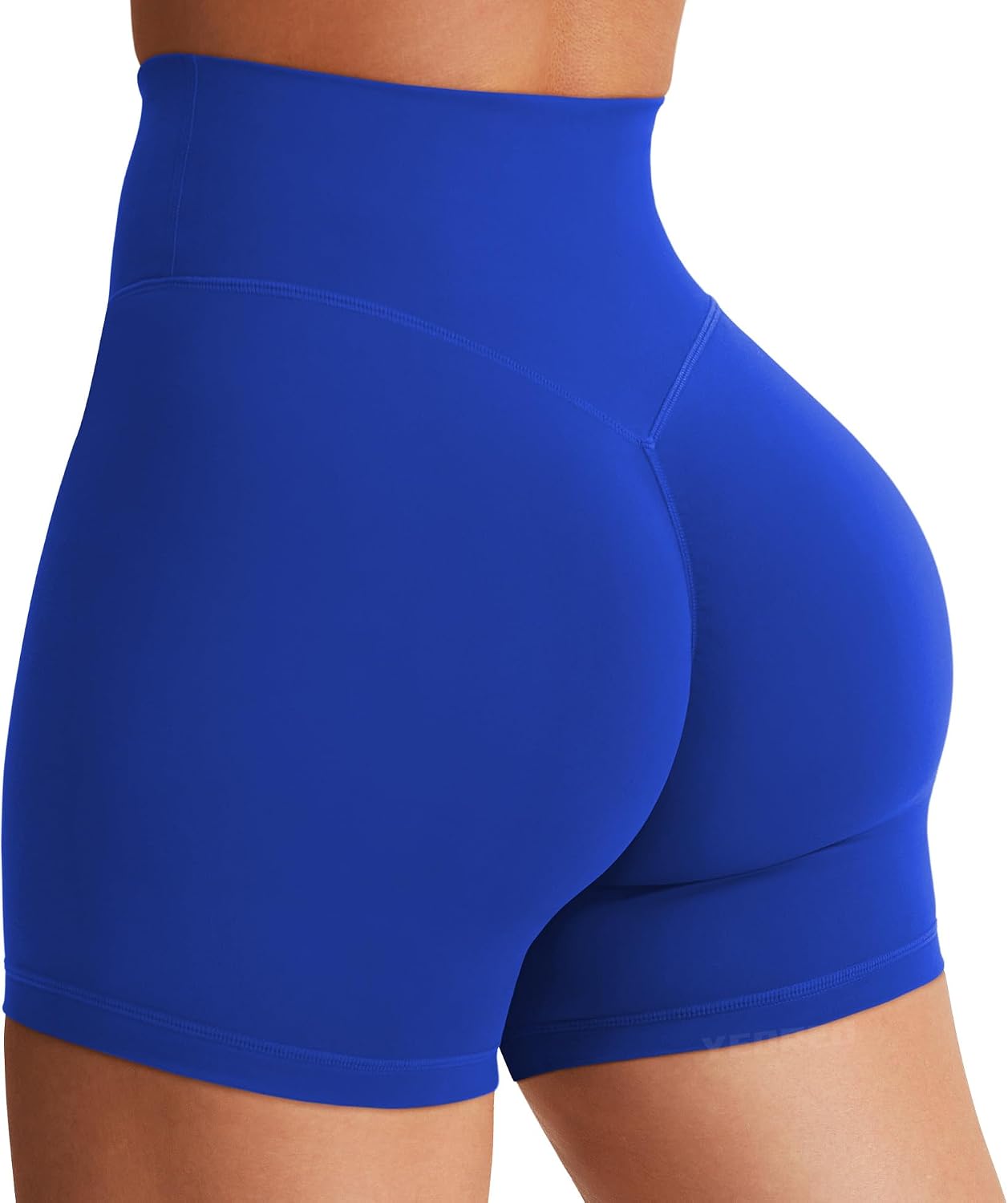 YEOREO SoftHue Women's Biker Shorts Workout Hidden Scrunch Gym Shorts
