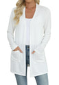 Yincro Women Lightweight Cardigan Long Sleeve Open Front with Pockets S-3XL