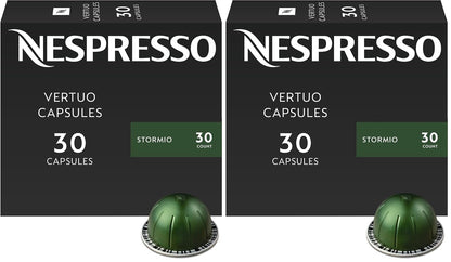 Nespresso Capsules Vertuo, Variety Pack, Medium and Dark Roast Coffee, 30 Count Coffee Pods, Brews 7.8 oz.