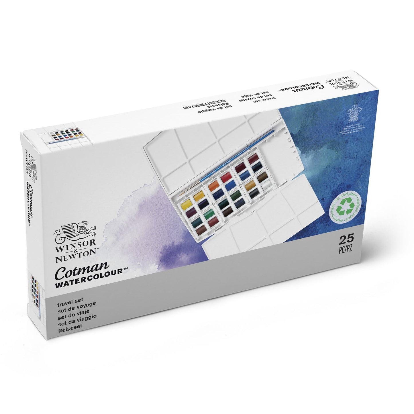Winsor & Newton Cotman Watercolor Paint Set, Sketchers' Pocket Set