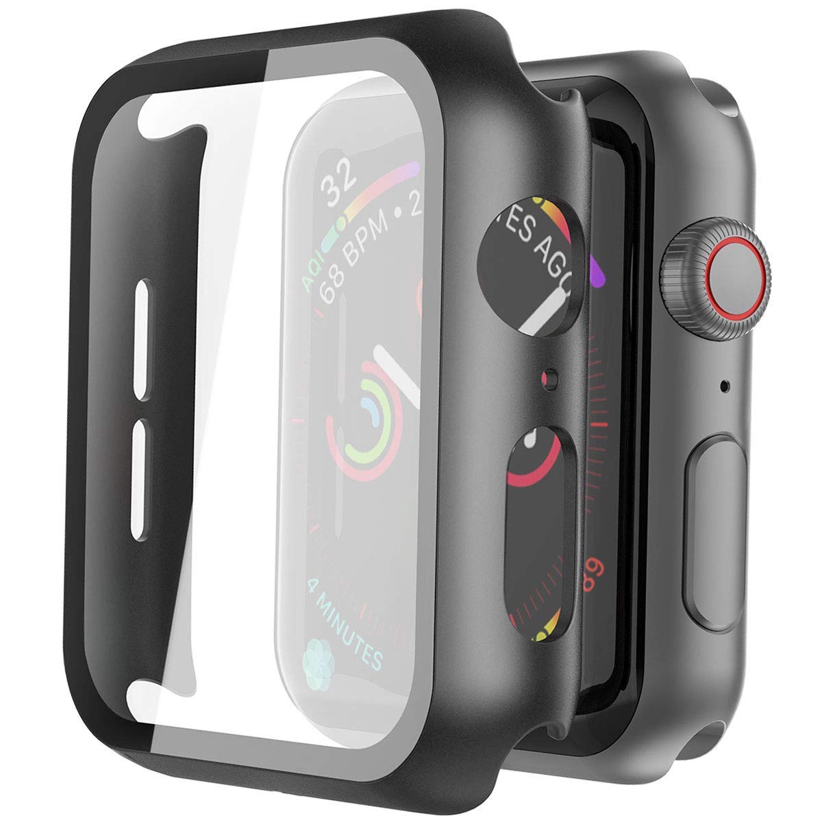 Misxi Case with Screen Protector for 46mm Apple Watch Series 11/10