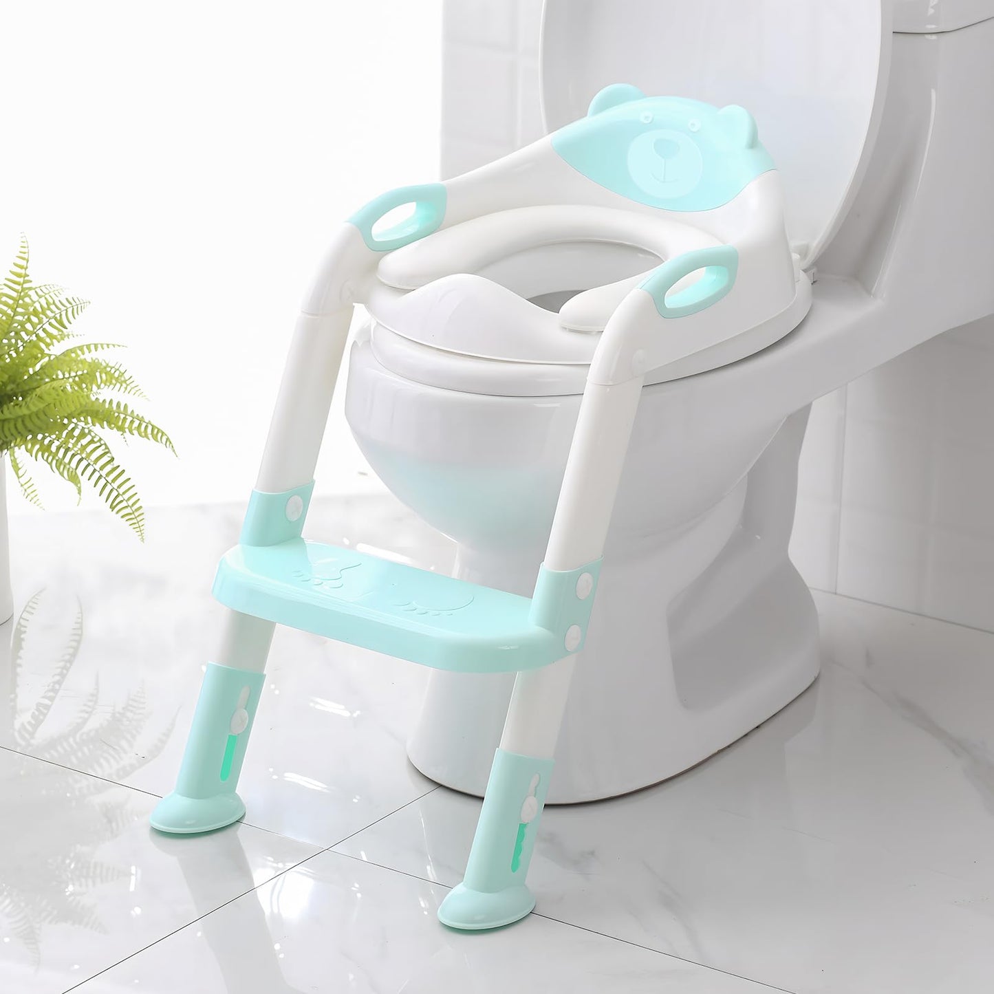 Potty Training Toilet for Toddlers, 2-in-1 Potty Training seat, Anti-Slip