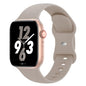 Sport Band Compatible with Apple Watch 38mm 40mm 41mm 42mm 44mm 45mm 46mm 49mm, Replacement Soft Silicone Strap Wristbands for iWatch Series 11/10/9/8/7/6/5/4/3/2/1 Ultra SE Women Men, Space Gray