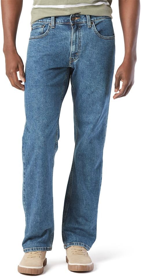 Levi Strauss Signature Gold Men's Relaxed Fit Flex Jeans