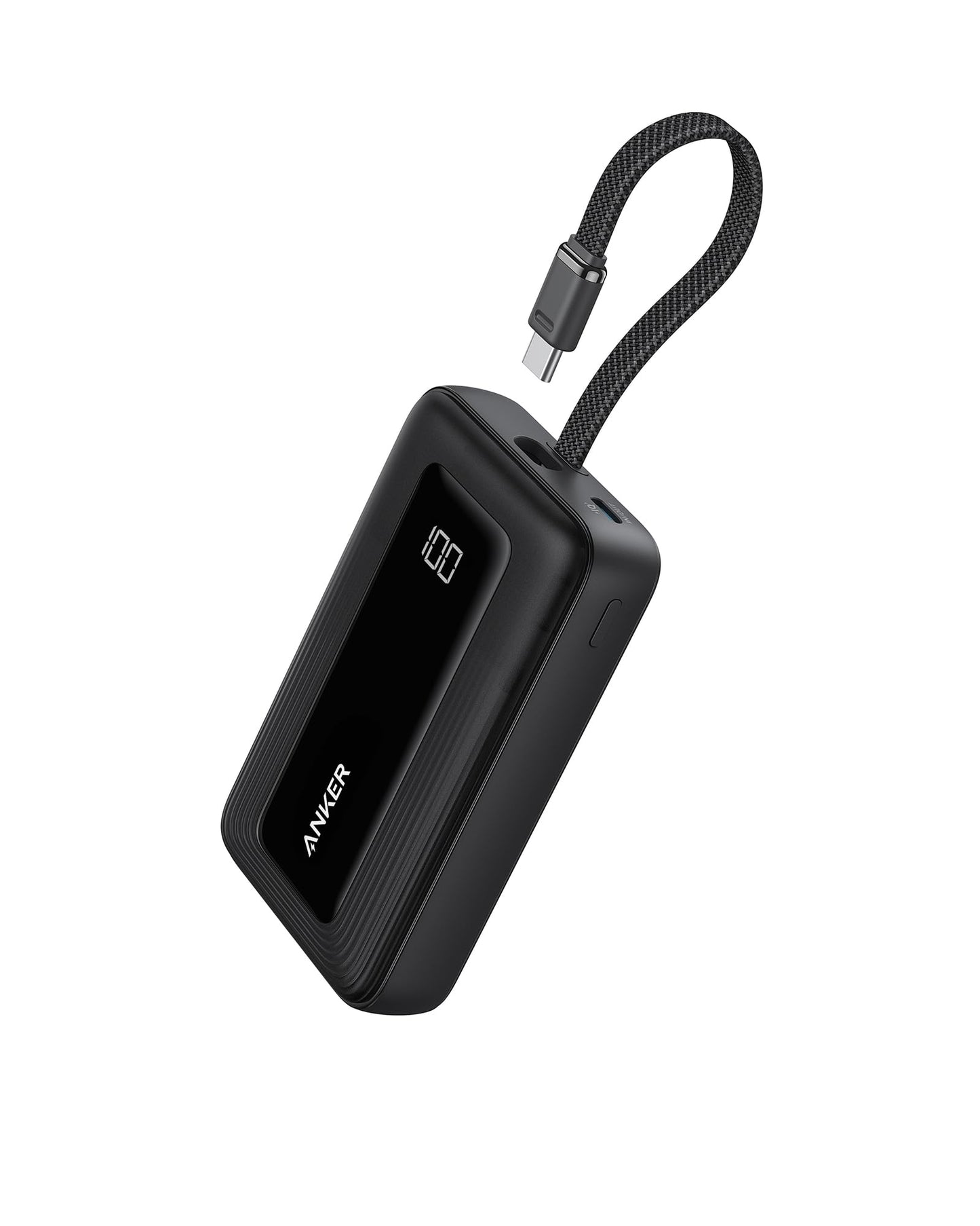 Anker Zolo Power Bank,20,000mAh 30W Portable Charger with Built-in USB-C