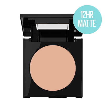 Maybelline Fit Me Matte + Poreless Pressed Face Powder Makeup & Setting Powder, Buff Beige, 1 Count