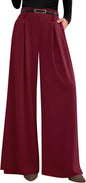 PRETTYGARDEN Womens Wide Leg Dress Pants Flowy Trousers