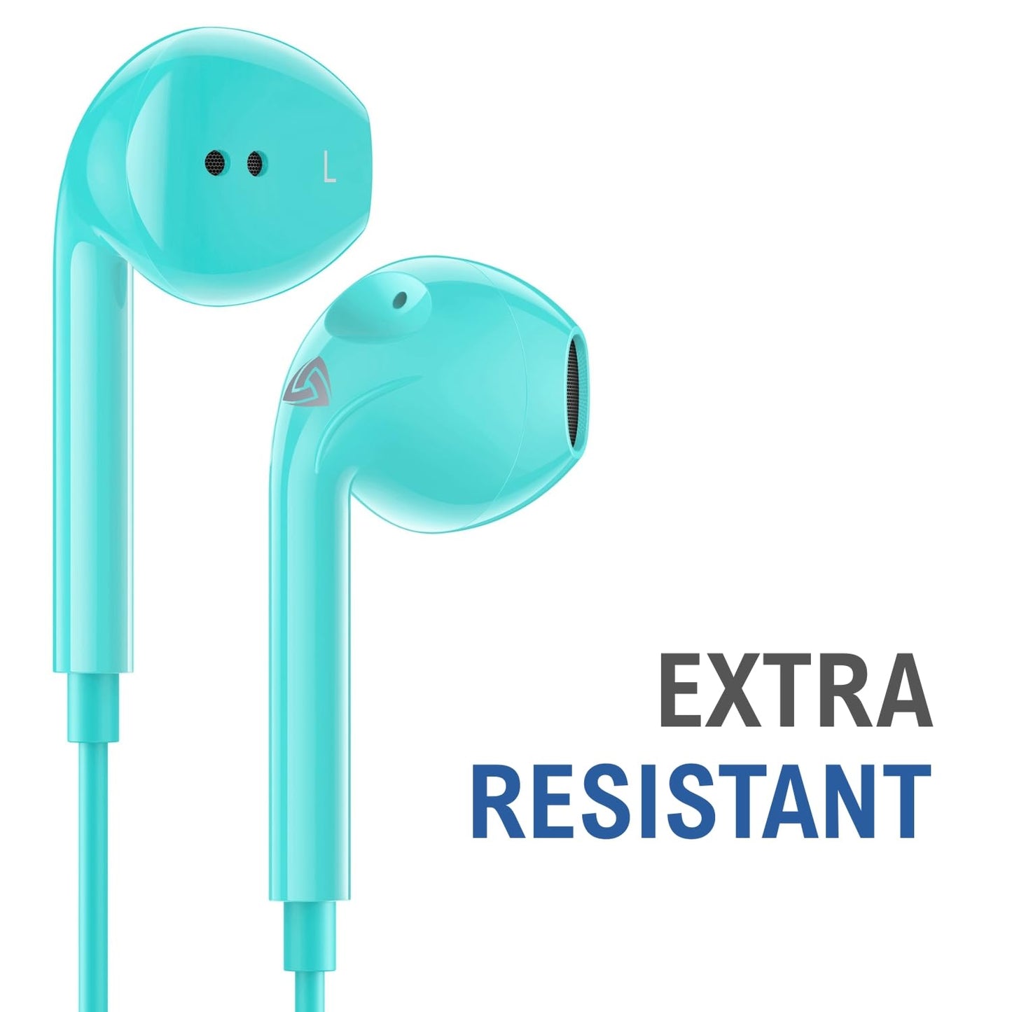 LUDOS Zenith USB C Headphones for iPhone 17 16 15 Pro Max Plus Air iPad Pro Air, 5 Years Warranty, USB-C Earbuds for Samsung Galaxy S24 S23 Ultra S22 S21 S20 A55 A54 A53, USB Type C Earphones - White