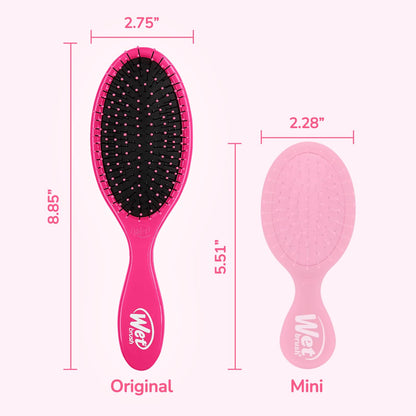 Wet Brush Original Detangler Hair Brush, Sky, For All Hair Textures