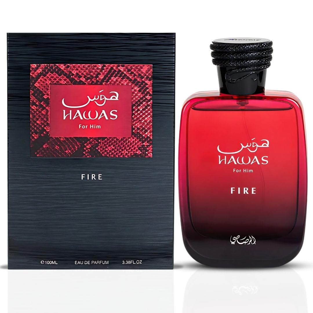 RASASI Hawas Atlantis Eau de Parfum for Men, 100ml (3.4 oz) Fresh & Modern Scent Spray