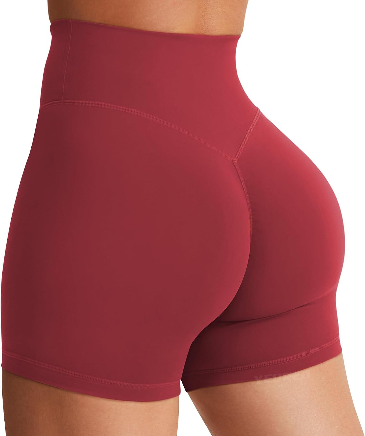 YEOREO SoftHue Women's Biker Shorts Workout Hidden Scrunch Gym Shorts