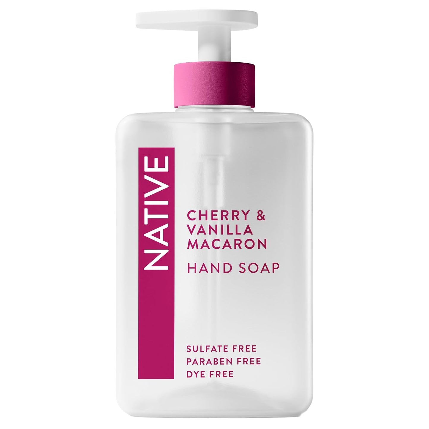 Native Liquid Hand Soap, Toasted Vanilla & Honey Scent, Non-Drying Formula for Soft, Smooth Hands, Made with Plant-Based Cleansers, Sulfate & Paraben Free, 13 oz Bottle